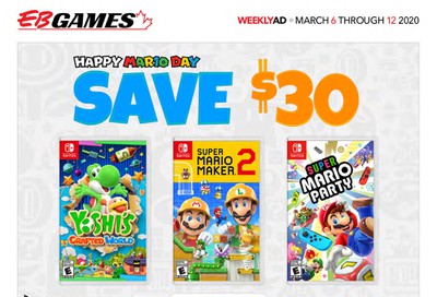EB Games Flyer March 6 to 12