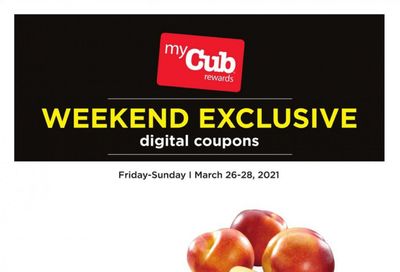 Cub Foods Weekly Ad Flyer March 26 to March 28