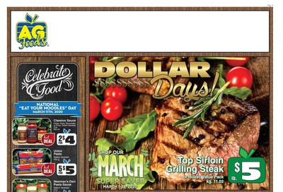 AG Foods Flyer March 8 to 14
