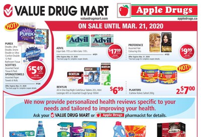 Apple Drugs Flyer March 8 to 21