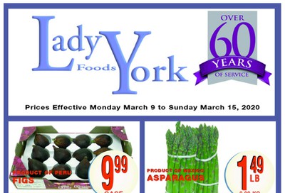 Lady York Foods Flyer March 9 to 15