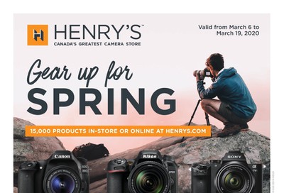 Henry's Flyer March 6 to 19