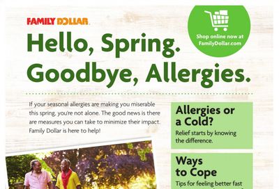 Family Dollar Weekly Ad Flyer March 25 to May 1