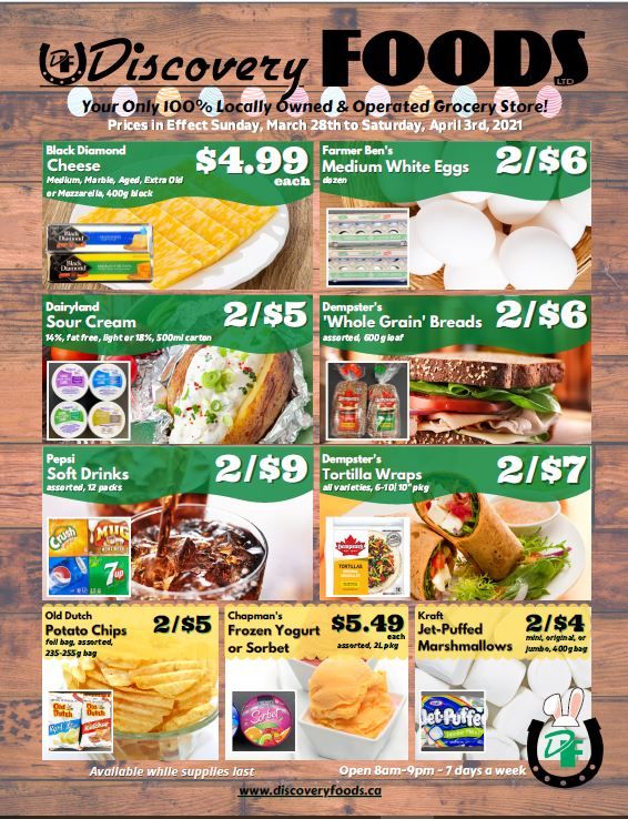 Discovery Foods Flyer March 28 to April 3