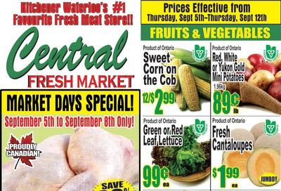 Central Fresh Market Flyer September 5 to 12