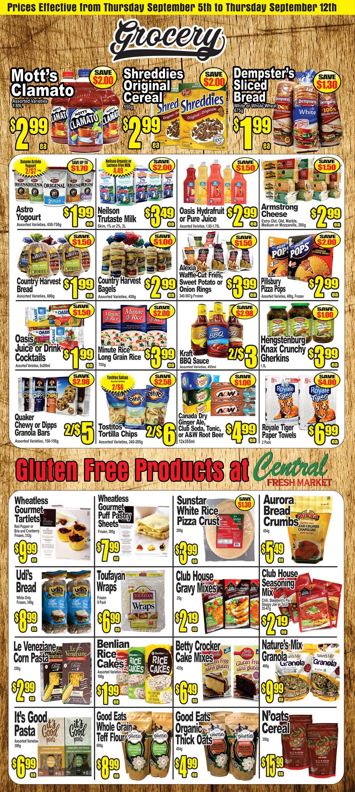 Central Fresh Market Flyer September 5 to 12