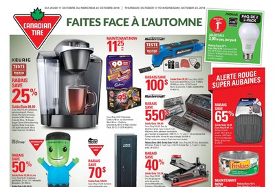 Canadian Tire (QC) Flyer October 17 to 23