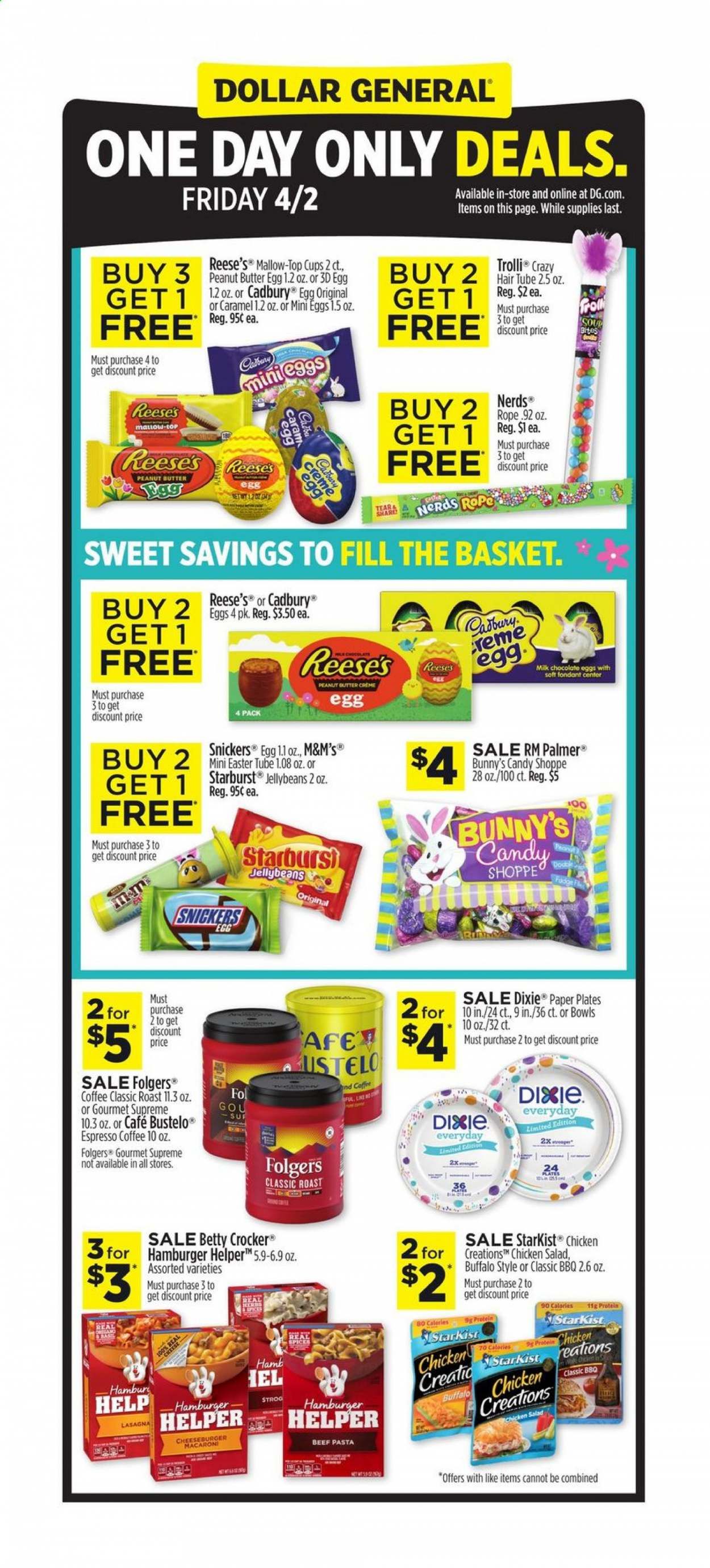 Dollar General Weekly Ad Flyer April 2 to April 2