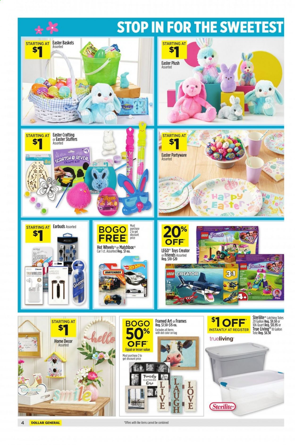 Dollar General (NC) Weekly Ad Flyer March 28 to April 3