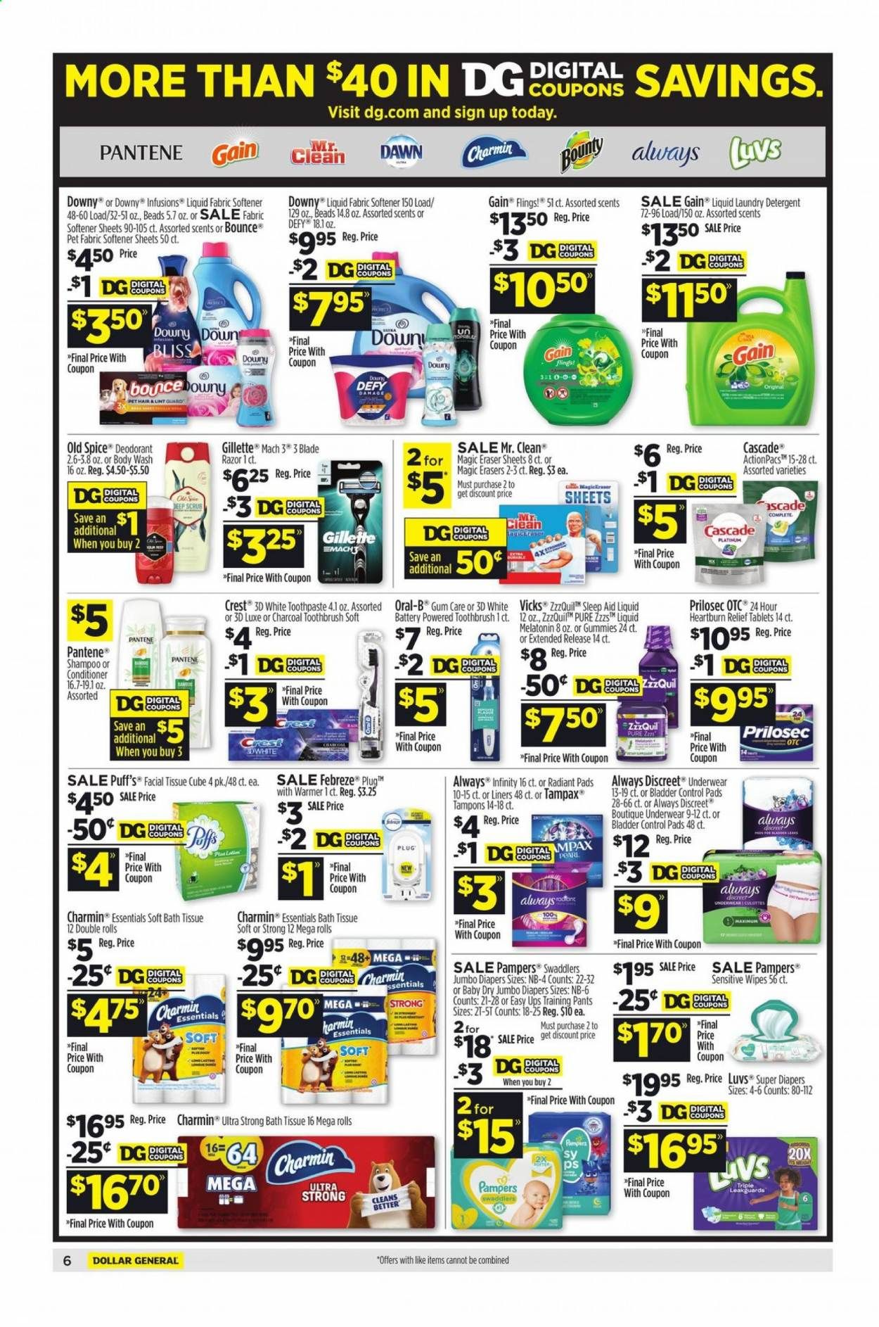 Dollar General (AR, GA, IN, KY, MI, NY, OK, VA, WI) Weekly Ad Flyer March 28 to April 3