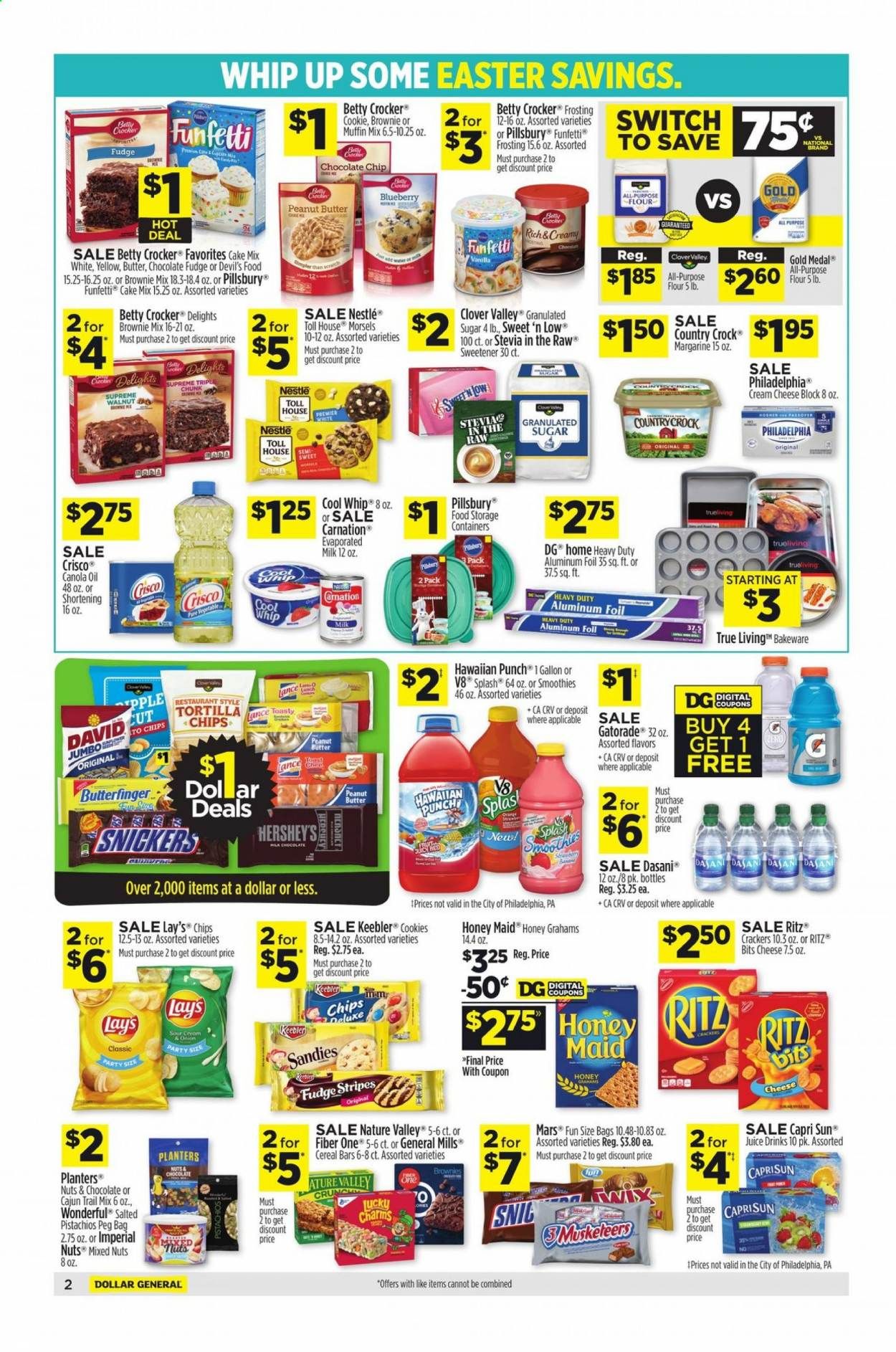 Dollar General (AR, GA, IN, KY, MI, NY, OK, VA, WI) Weekly Ad Flyer March 28 to April 3