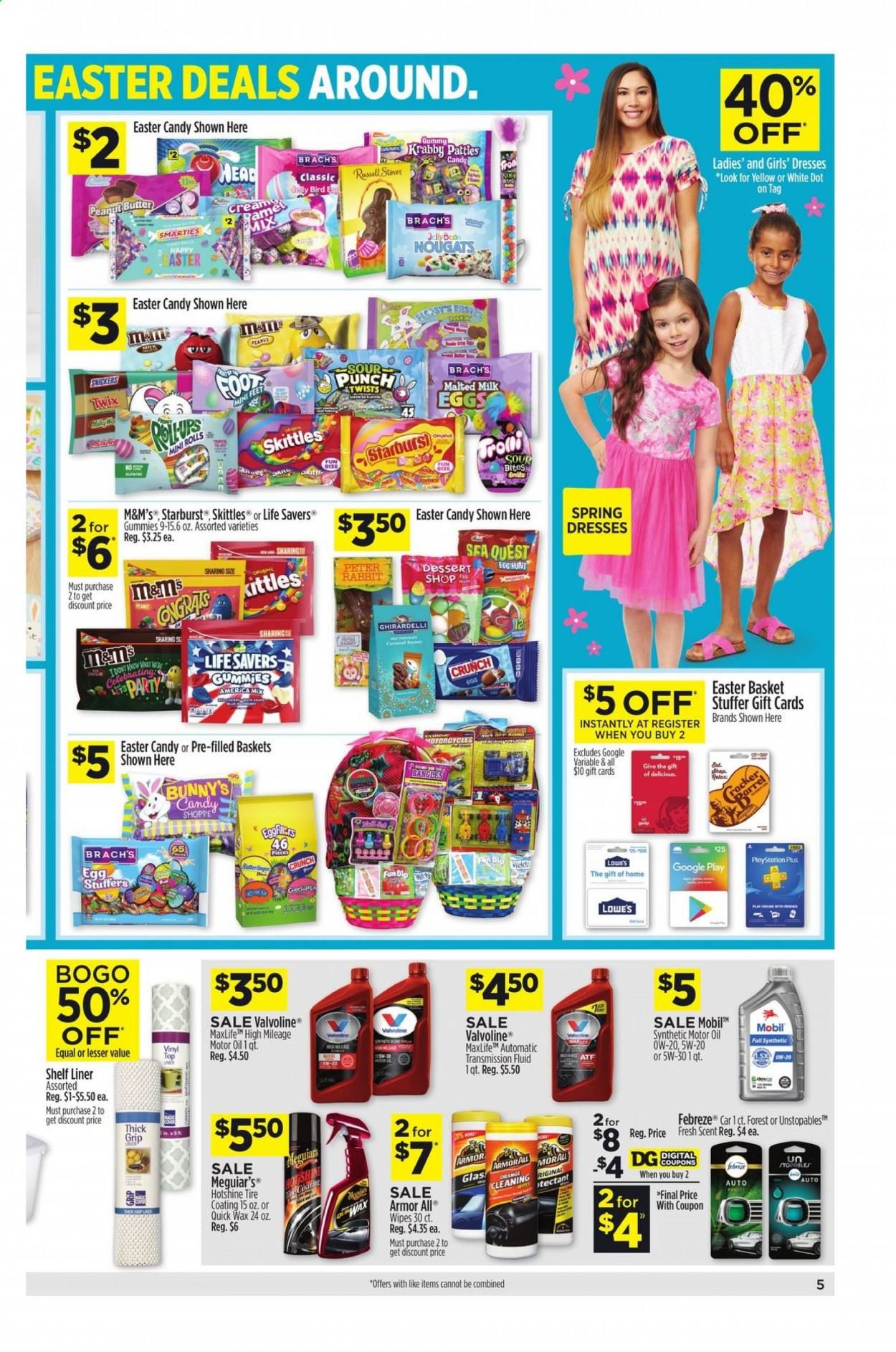 Dollar General (AR, GA, IN, KY, MI, NY, OK, VA, WI) Weekly Ad Flyer March 28 to April 3