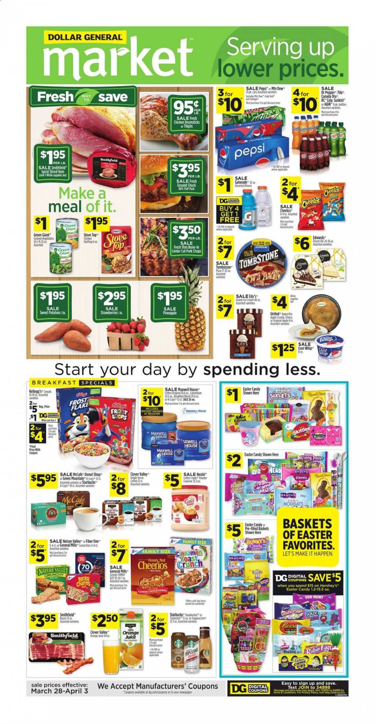 Dollar General (AL, GA, KY, LA, TN) Weekly Ad Flyer March 28 to April 3