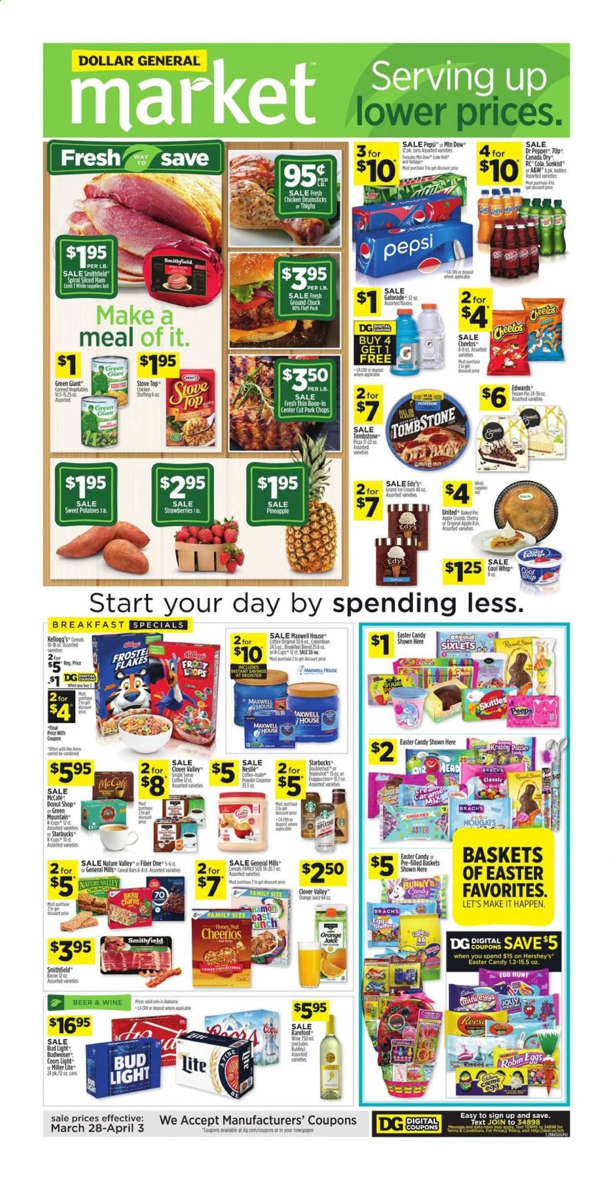 Dollar General (AL) Weekly Ad Flyer March 28 to April 3