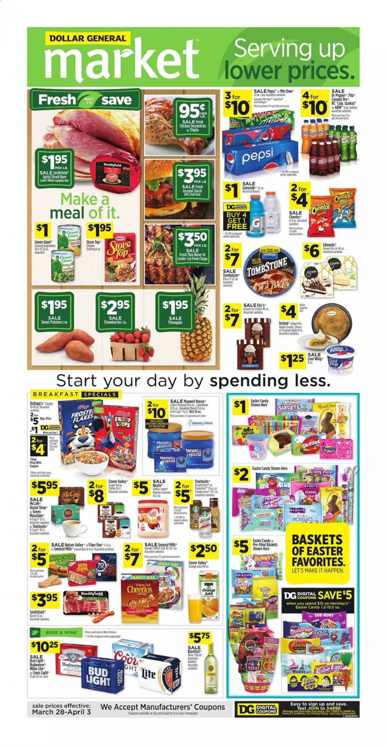 Dollar General (WV) Weekly Ad Flyer March 28 to April 3