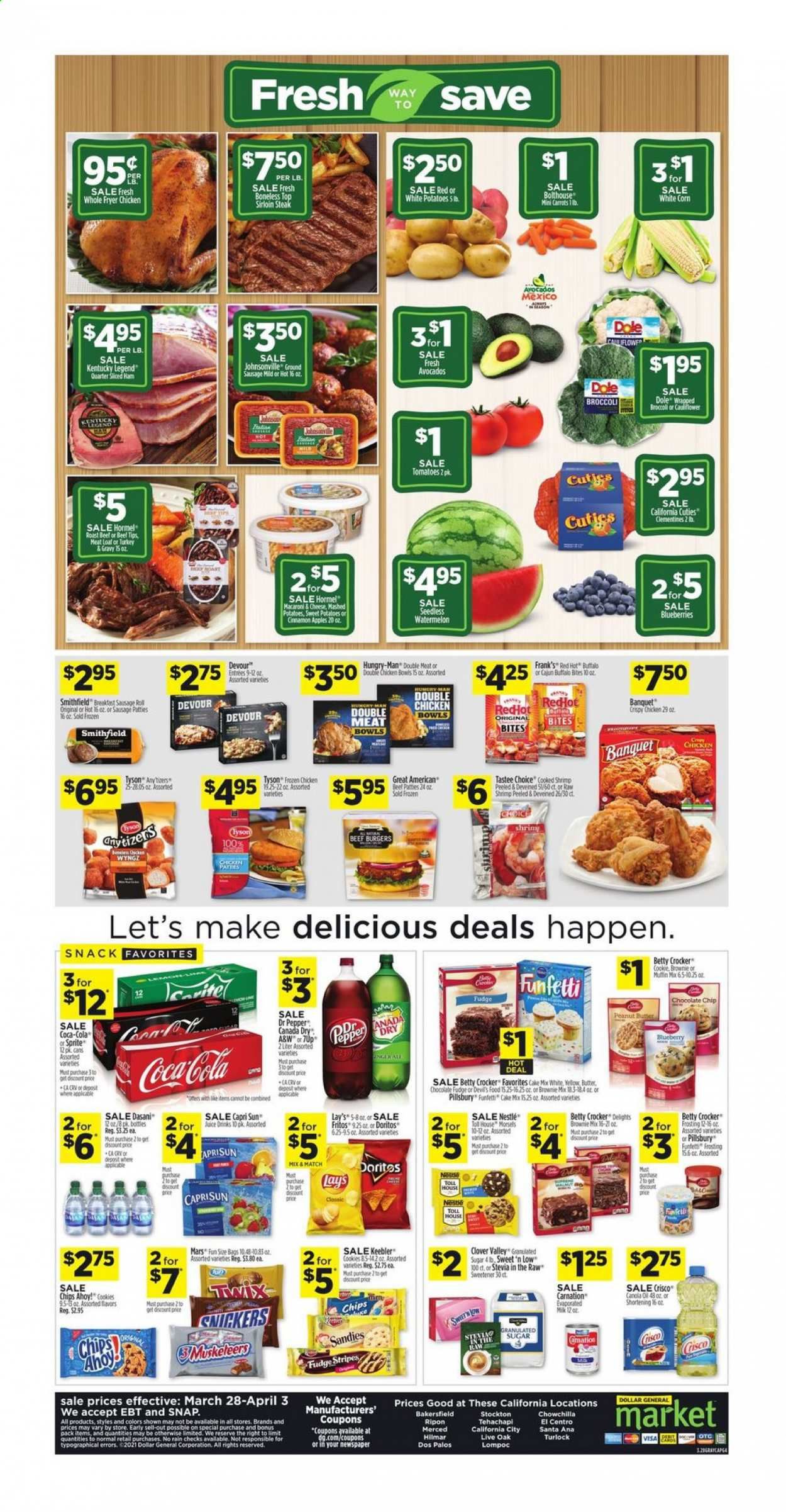 Dollar General (CA) Weekly Ad Flyer March 28 to April 3