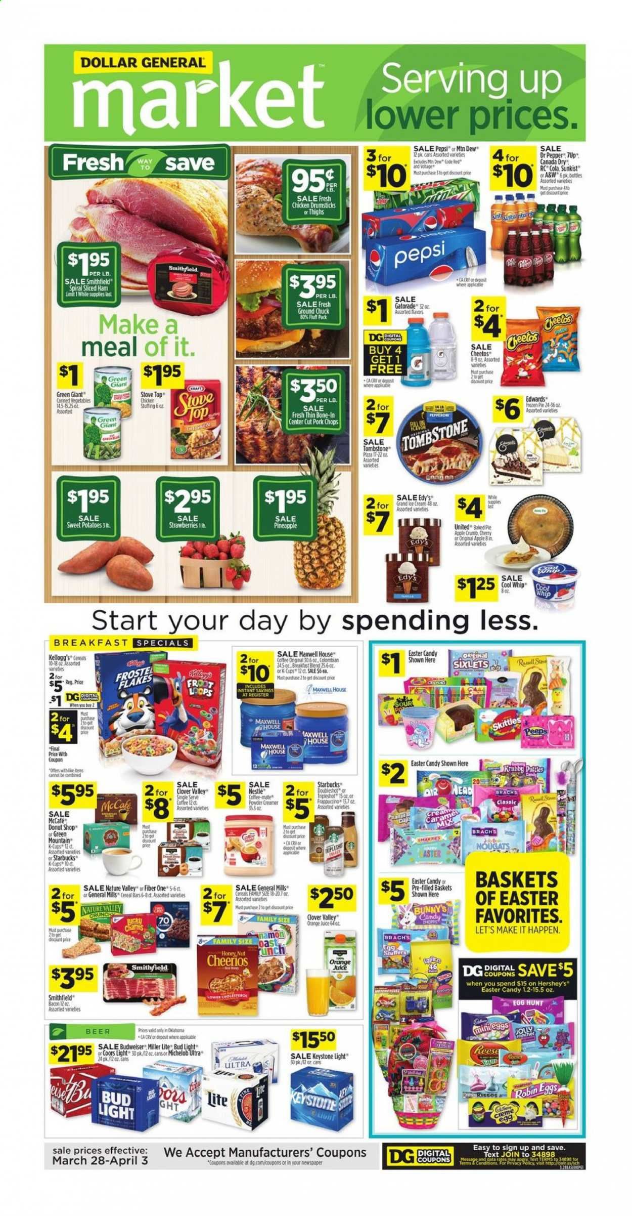 Dollar General (OK) Weekly Ad Flyer March 28 to April 3