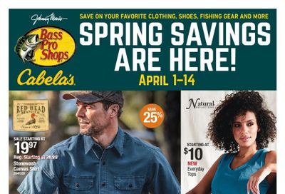 Bass Pro Shops Weekly Ad Flyer April 1 to April 14
