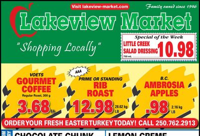 Lakeview Market Flyer March 29 to April 4
