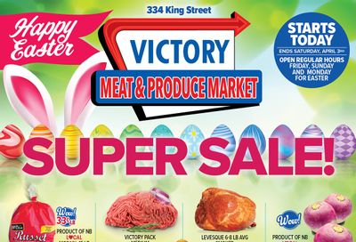 Victory Meat Market Flyer March 30 to April 3