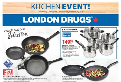 London Drugs Kitchen Event Flyer October 18 to 30
