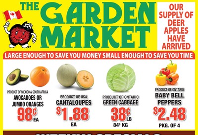The Garden Market Flyer October 18 to 24