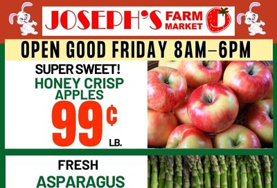 Joseph's Farm Market Flyer March 31 to April 5