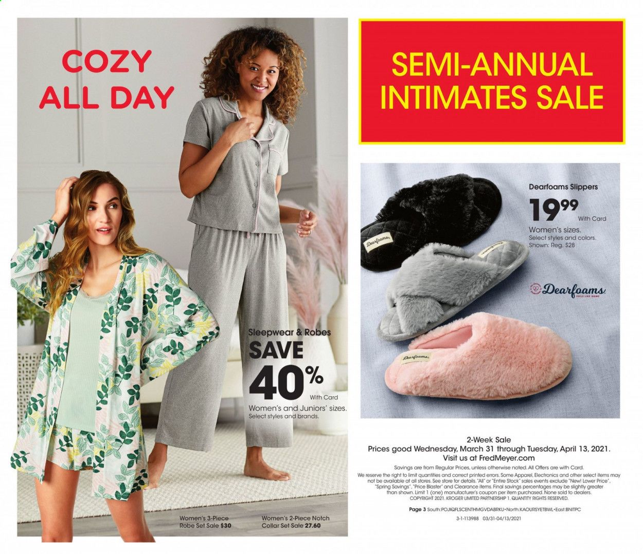 Fred Meyer Weekly Ad Flyer March 31 to April 13
