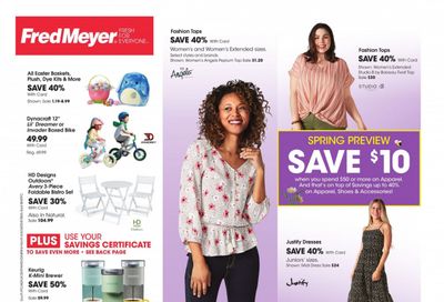 Fred Meyer Weekly Ad Flyer March 31 to April 6