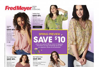 Fred Meyer Weekly Ad Flyer March 31 to April 13