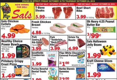 Sal's Grocery Flyer October 18 to 24