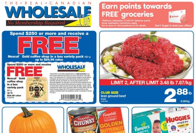 Real Canadian Wholesale Club Flyer October 18 to 24
