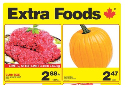 Extra Foods Flyer October 18 to 24