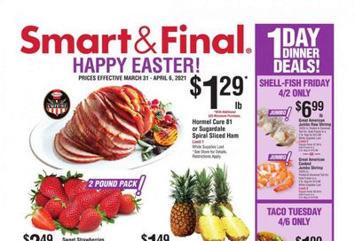 Smart & Final (AZ, CA) Weekly Ad Flyer March 31 to April 6