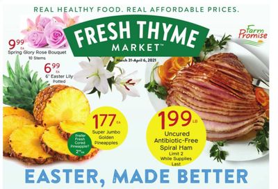 Fresh Thyme Weekly Ad Flyer March 31 to April 6