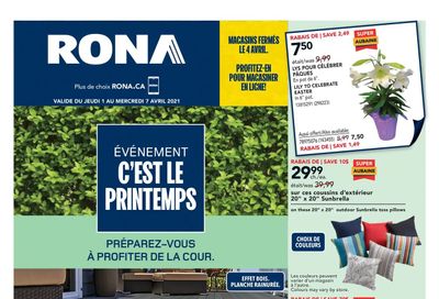 Rona (QC) Flyer April 1 to 7