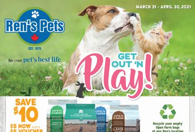 Ren's Pets Depot Flyer March 31 to April 30