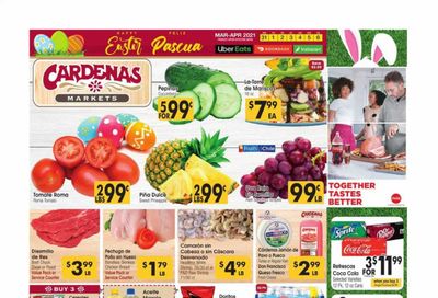 Cardenas (CA, NV) Weekly Ad Flyer March 31 to April 6