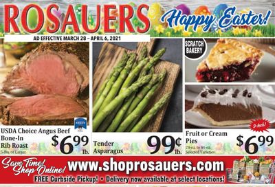 Rosauers Weekly Ad Flyer March 28 to April 6