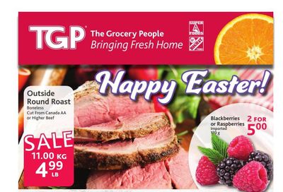 TGP The Grocery People Flyer April 1 to 7