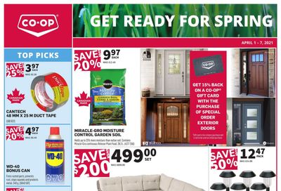 Co-op (West) Home Centre Flyer April 1 to 7