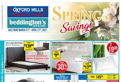 Oxford Mills Flyer March 31 to April 27