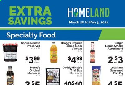 Homeland (OK, TX) Weekly Ad Flyer March 26 to May 3