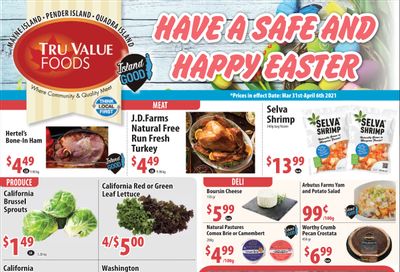 Tru Value Foods Flyer March 31 to April 6