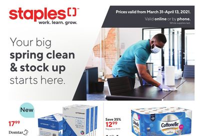 Staples Business Flyer March 31 to April 13