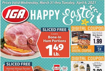 IGA Weekly Ad Flyer March 31 to April 6