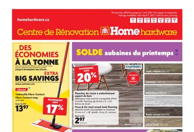 Home Hardware Building Centre (QC) Flyer April 1 to 7