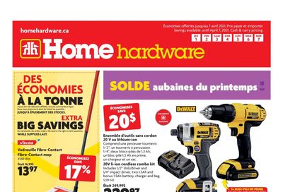 Home Hardware (QC) Flyer April 1 to 7 Home Hardware (QC) Flyer April 1 to 7