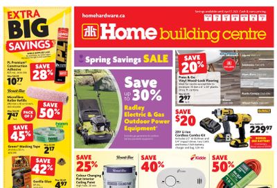 Home Building Centre (Atlantic) Flyer April 1 to 7