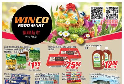 WinCo Food Mart (HWY 7) Flyer April 1 to 7